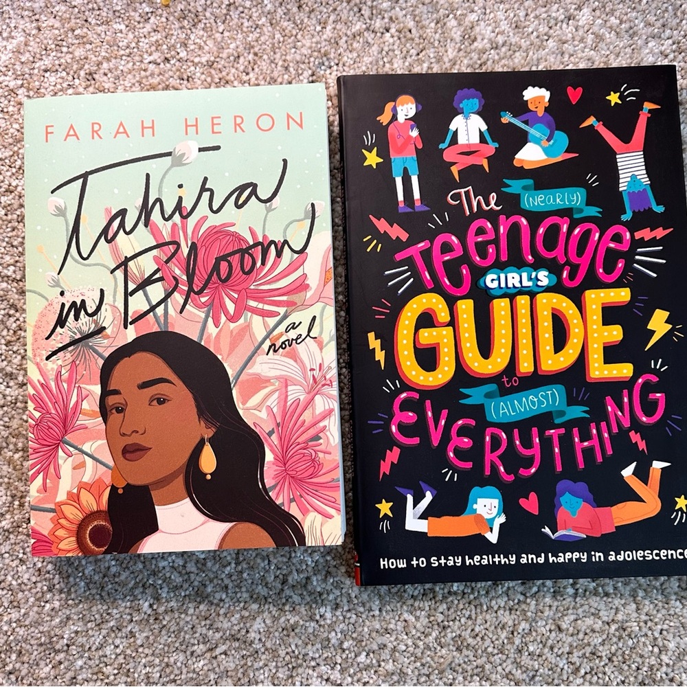 Tahira in Bloom & The Teenage Girl's Guide Books